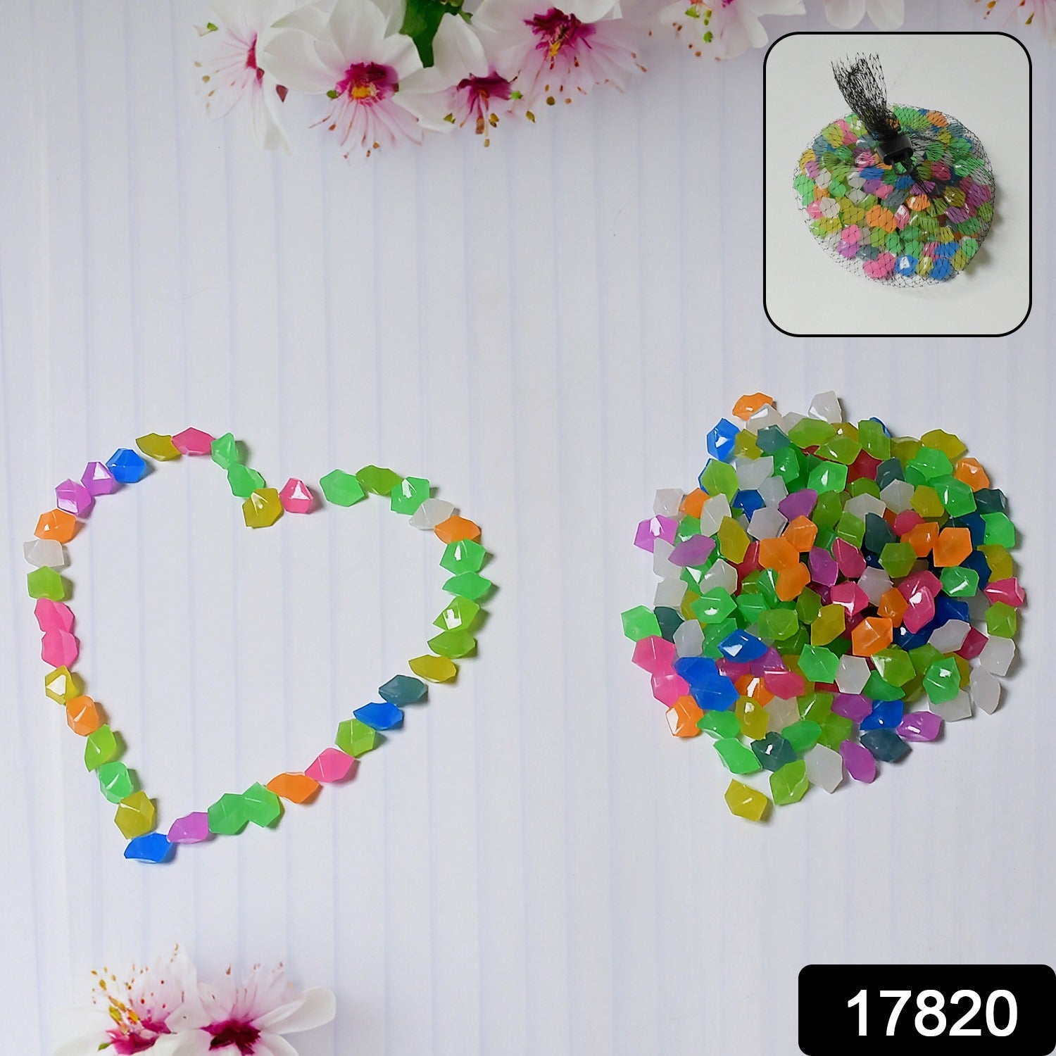 Multi-Color Decorative Stone for Garden / Lawn / Aquarium Fish Tank Gravel / Flower Pots Decoration Pebbles for Fish Bowl & All Purpose Attractive Stone Set Multi-Color Decorative Stone for Garden / Lawn / Aquarium Fish Tank Gravel / Flower Pots Decoration Pebbles for Fish Bowl & All Purpose Attractive Stone Set